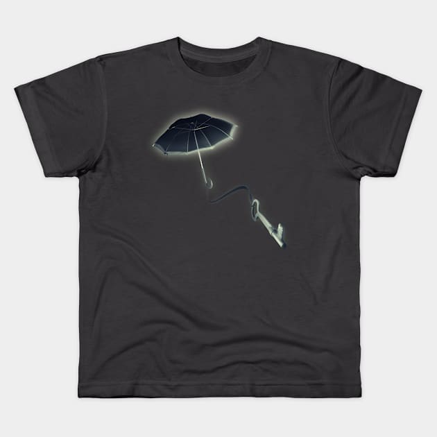 Hope Floats Away Kids T-Shirt by Richard George Davis